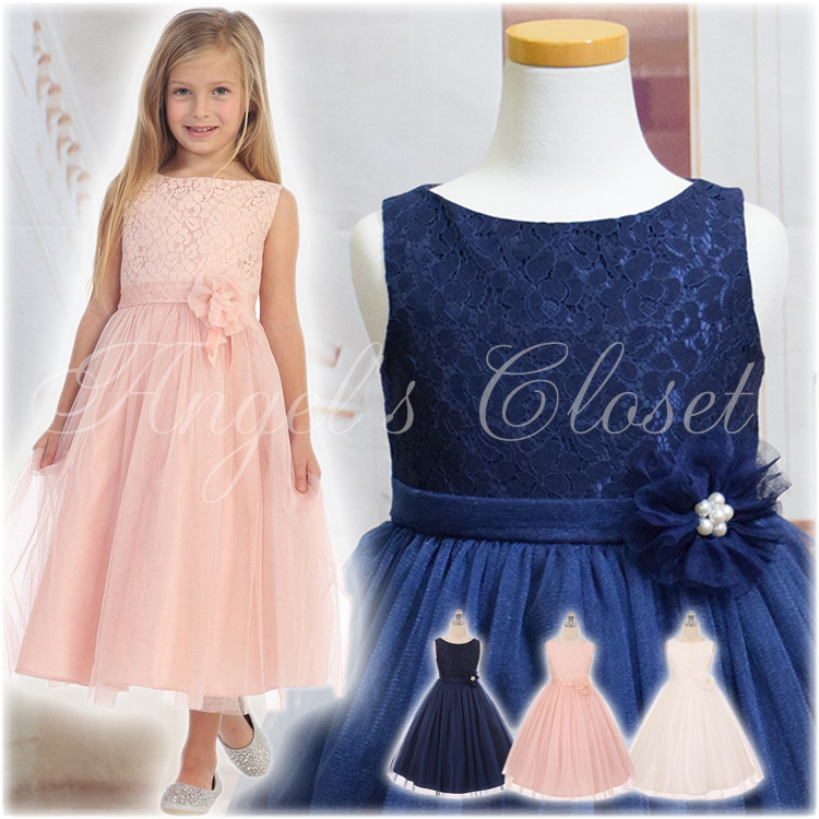 ふんわり広がるチュールのドレス/子供ドレスのAngel'sCloset
